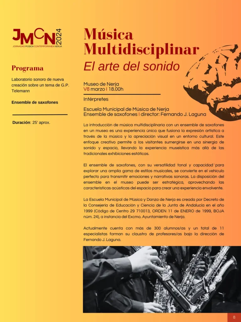 Música Disciplinar. El Arte del Sonido.